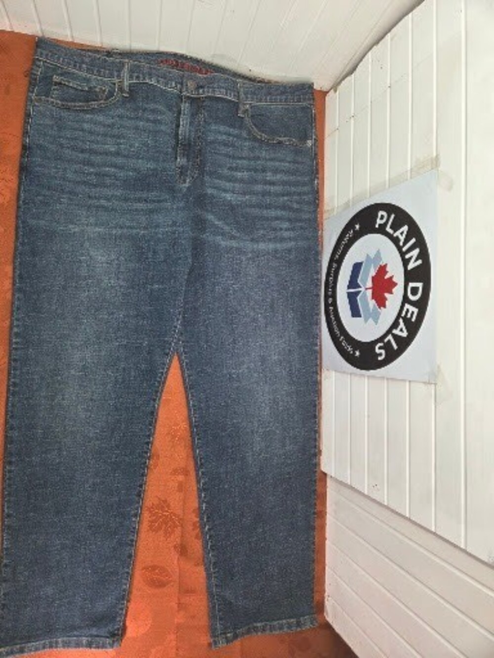 Lucky Brand Men's Straight Leg Stretch Jeans, Medium Wash, 40x32